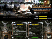 Tablet Screenshot of goldensword.net